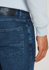 Tommy Hilfiger Denton Faded Straight Leg Jeans, Tinted Blue