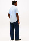 Tommy Hilfiger Flex Poplin Short Sleeve Shirt, Sweet Blue
