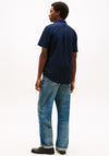 Tommy Hilfiger Flex Poplin Short Sleeve Shirt, Navy