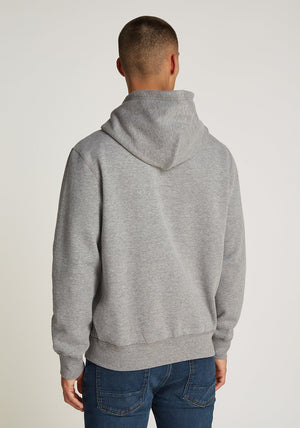 Tommy Hilfiger Essential Fleeced Hoodie, Medium Grey Heather