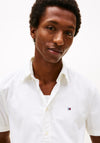 Tommy Hilfiger Flex Poplin Short Sleeve Shirt, Off White