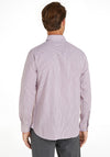 Tommy Hilfiger 1985 Flex Stripe Shirt, Rouge & Optic White