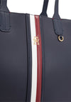 Tommy Hilfiger Iconic Puffy Tote Bag, Navy