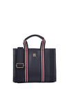 Tommy Hilfiger Identity Small Stripe Tote, Navy