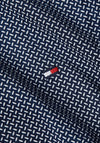 Tommy Hilfiger Slim Fit All Over Pattern Shirt, Carbon Navy