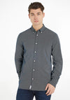 Tommy Hilfiger Slim Fit All Over Pattern Shirt, Carbon Navy