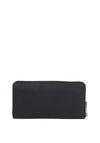 Tommy Hilfiger Emblem Large Zip Around Wallet, Black