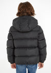 Tommy Hilfiger Boys Essentials Down Puffer Jacket, Black