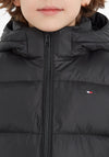 Tommy Hilfiger Boys Essentials Down Puffer Jacket, Black