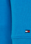 Tommy Hilfiger Kids Varsity Long Sleeve T-Shirt, Cerulean Aqua