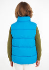 Tommy Hilfiger Boys Essentials Padded Gilet, Cerulean Aqua