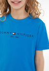 Tommy Hilfiger Kids Essentials Short Sleeve T-Shirt, Cerulean Aqua