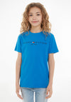 Tommy Hilfiger Kids Essentials Short Sleeve T-Shirt, Cerulean Aqua
