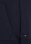 Tommy Hilfiger Older Kids Logo Hoodie, Desert Sky
