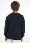 Tommy Hilfiger Boys Varsity Long Sleeve T-Shirt, Desert Sky