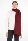 Tommy Hilfiger Monogram Scarf, Red