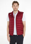 Tommy Hilfiger Core Packable Padded Gilet, Rouge