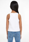 Tommy Hilfiger Girls  Essentials Rib Tank Top, White