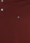 Tommy Hilfiger Tipped Polo Shirt, Deep Rouge