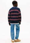 Tommy Hilfiger Boy Knit Long Sleeve Sweater, Navy