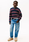 Tommy Hilfiger Boy Knit Long Sleeve Sweater, Navy