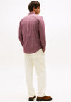 Tommy Hilfiger Flex Stripe Poplin Shirt, Wine