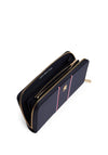 Tommy Hilfiger Large Icon Nylon Stripe Wallet, Navy