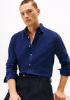 Tommy Hilfiger Corduroy Printed Shirt, Preppy Navy