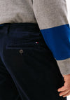Tommy Hilfiger Denton Straight Corduroy Trousers, Dark Night Navy