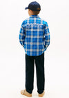 Tommy Hilfiger Boy Long Sleeve Check Shirt, Blue