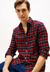 Tommy Hilfiger Classic Tartan Shirt, Regatta Red Multi