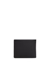 Tommy Hilfiger Corporate Leather Flap Bifold Wallet, Black