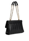 Tommy Hilfiger Chain Strap Quilted Shoulder Bag, Black