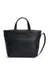 Tommy Hilfiger TH Logo Tape Mini Tote Bag, Black