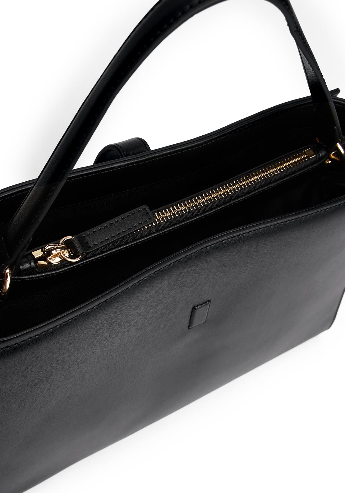 Tommy Hilfiger TH Monogram Crossbody Satchel, Black
