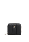 Tommy Hilfiger Medium Icon Quilted Zip Around Wallet, Black