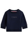 Tommy Hilfiger Baby Boy Long Sleeve Sweater, Navy