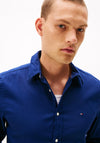 Tommy Hilfiger Slim Fit Dobby Shirt, Preppy Navy