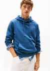 Tommy Hilfiger Essential Flag Embroidery Hoodie, Blue