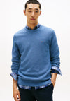 Tommy Hilfiger Textured Knit Sweater, Petrol Blue Heather