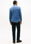 Tommy Hilfiger Textured Knit Sweater, Petrol Blue Heather
