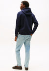 Tommy Hilfiger Logo Panel Hoodie, Navy