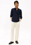 Tommy Hilfiger DC Performance Zip Polo Shirt, Navy