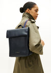 Tommy Hilfiger Logo Tape Fold Over Backpack, Navy