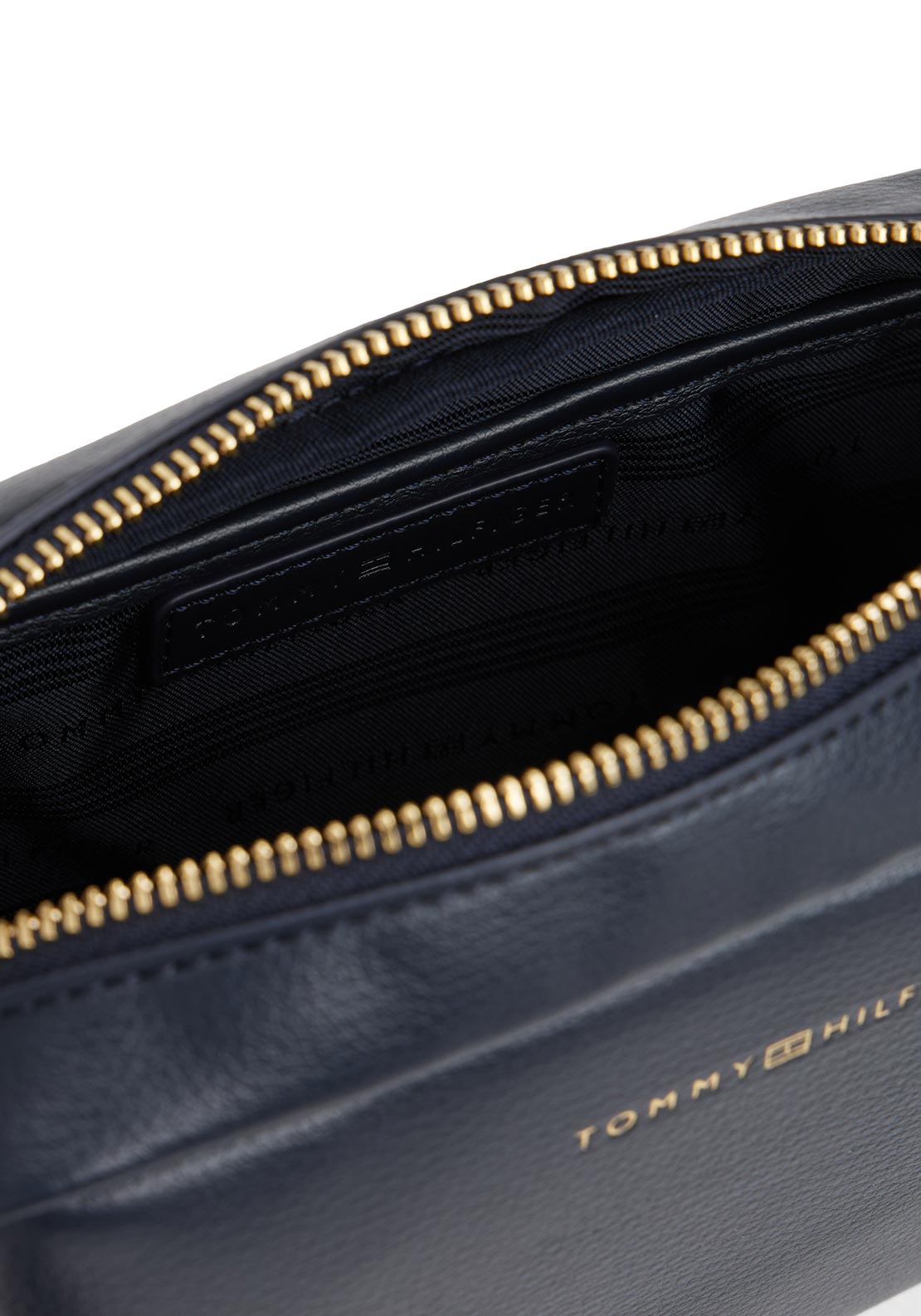 Tommy Hilfiger Webbing Logo Tape Camera Crossbody Bag, Navy