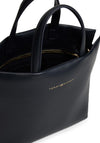 Tommy Hilfiger TH Logo Tape Mini Tote Bag, Navy