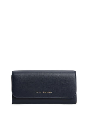 Tommy Hilfiger Large Flag Flap Over Wallet, Navy