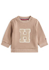 Tommy Hilfiger Baby Boy Long Sleeve Sweater, Beige