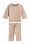 Tommy Hilfiger Baby Girl Sweater and Legging Set, Beige