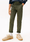 Tommy Hilfiger Boys Slim Fit Chino, Green